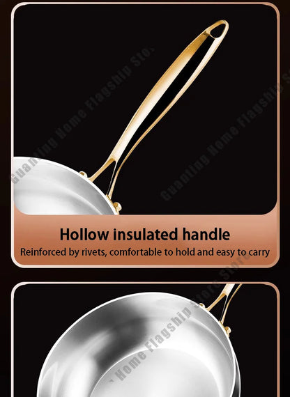 28cm Stainless Steel Non-Stick Frying Pan