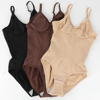 Low Back Bodysuit Shapewear for Women Black