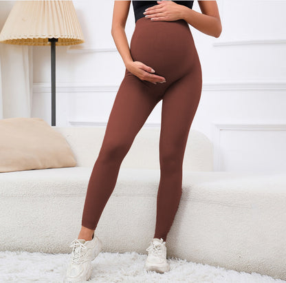 Womens Maternity Leggings Over Soft Polyester Activewear