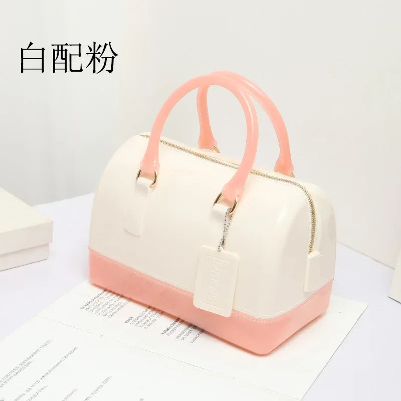 Jelly Bag Crossbody Pillow Bag in Macaron Colors