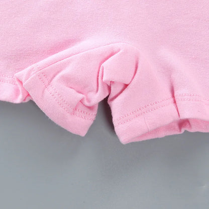 Teenage Girls Cotton Panties Solid Color Mid Waist Briefs