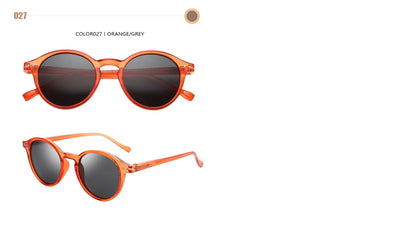 ZENOTTIC Retro Circular Polarized Sunglasses S Size
