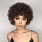Brazilian Afro Puff Pixie Bob Wig 99J Natural Brown
