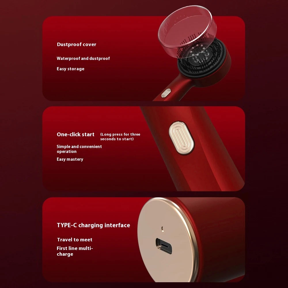 Modes Red Light Massage Comb with Liquid Applicator