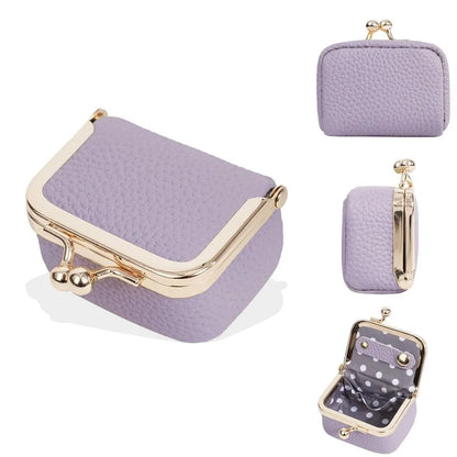 Genuine Leather Coin Purse Mini Small Item Bag