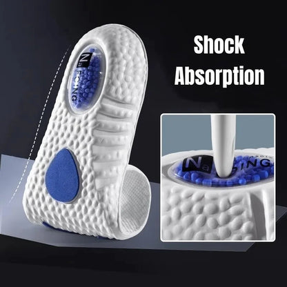 High Elastic EVA Shock Absorption Insoles for Running
