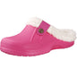 Litfun Winter Plush Furry Clogs Slippers for Women