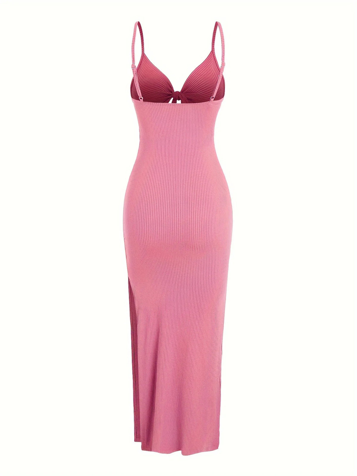 Knit Backless Sleeveless Dress for Women