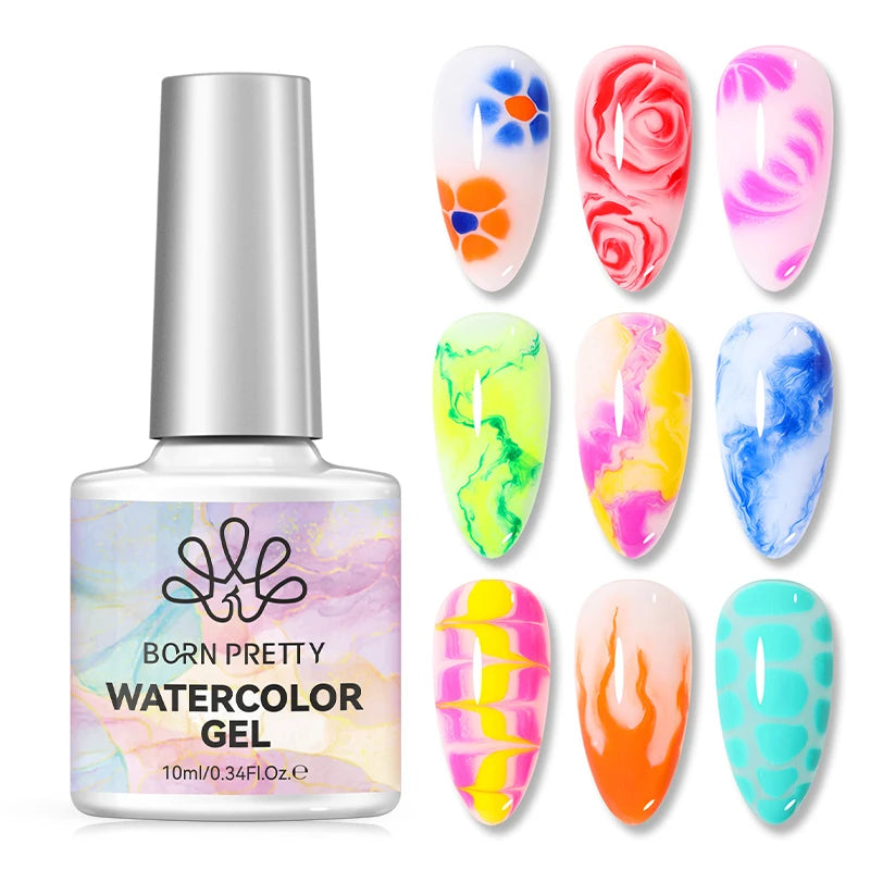 BORN PRETTY 10ml Rubber Gel Top Coat for Nails