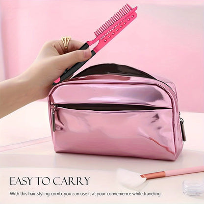 WANMEI Shaped Plastic Hair Detangling Comb