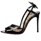 Elegant Lace Bowknot High Heels Sandals for Women