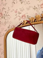 Soft Cowhide Mini Crossbody Bag with Split Leather