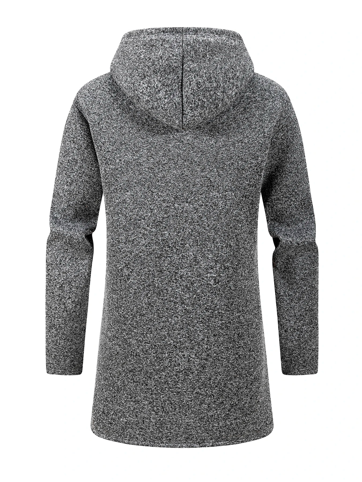 Men's Fleece Hooded Windbreaker Jacket