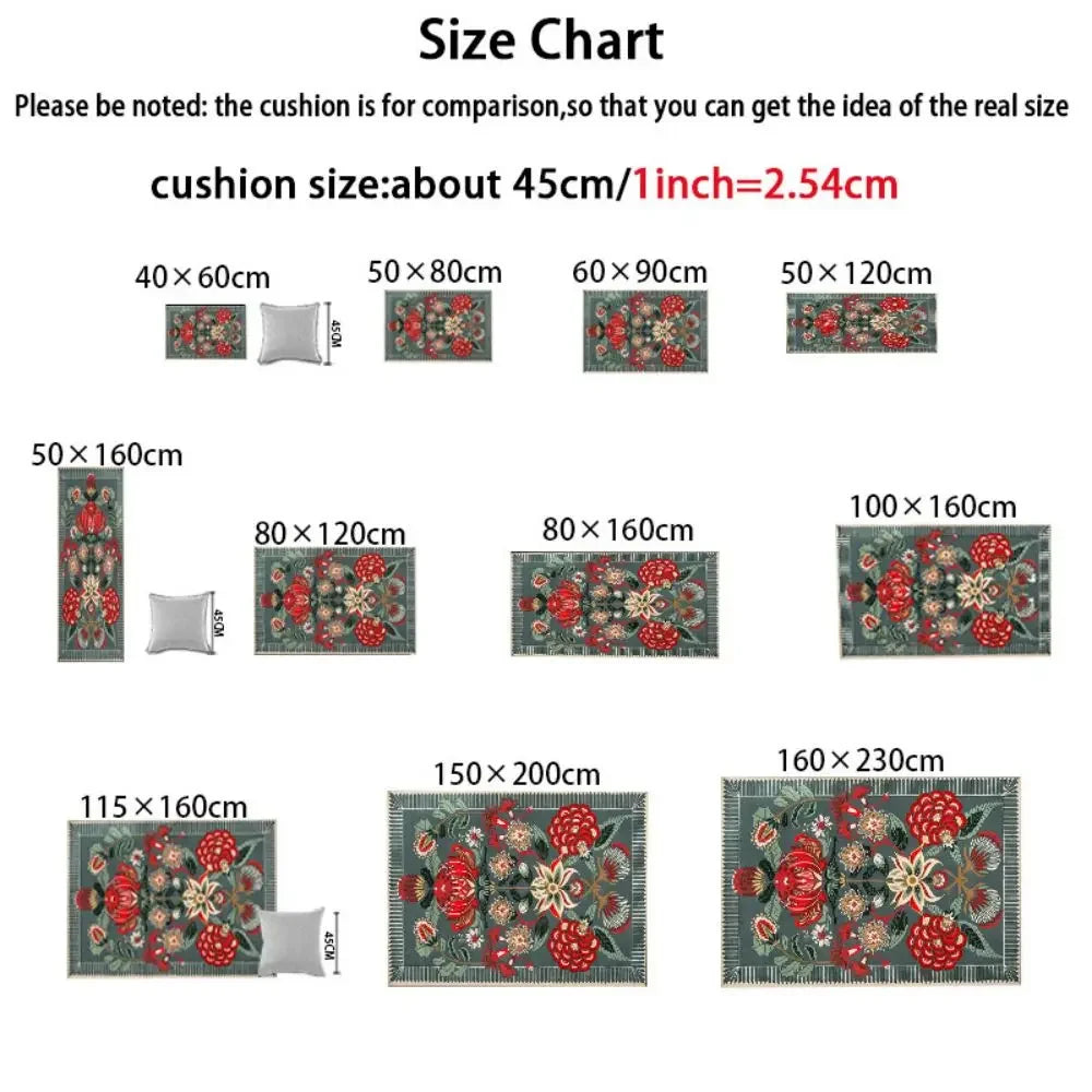VIKAMA Pink Polyester Bedroom Carpet - Soft Plush Rug