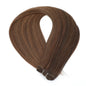 30 Inch Bone Straight Synthetic Hair Bundles Piano Blonde Ombre