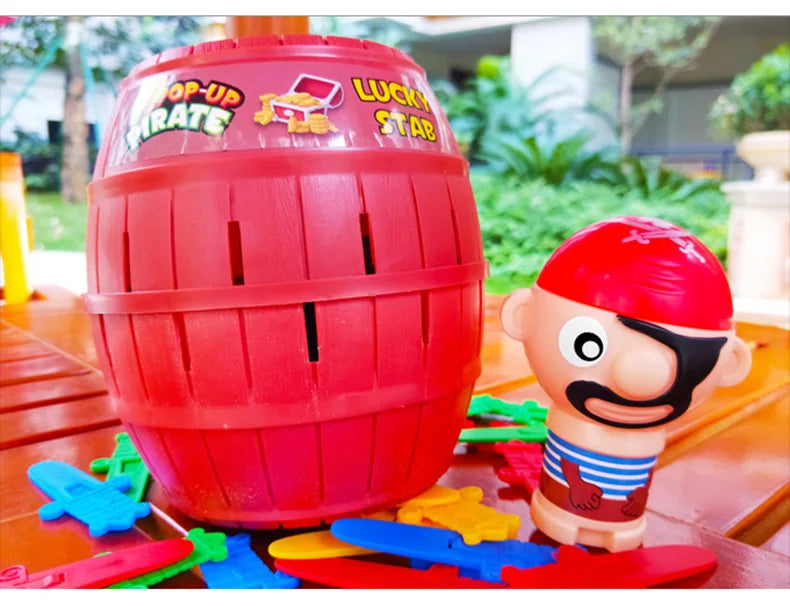 Jumping Pirates Barrel Game Toy for Kids