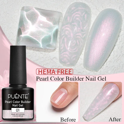 Clear 3D No Wipe Sculpture Gel Nail Polish 15ML