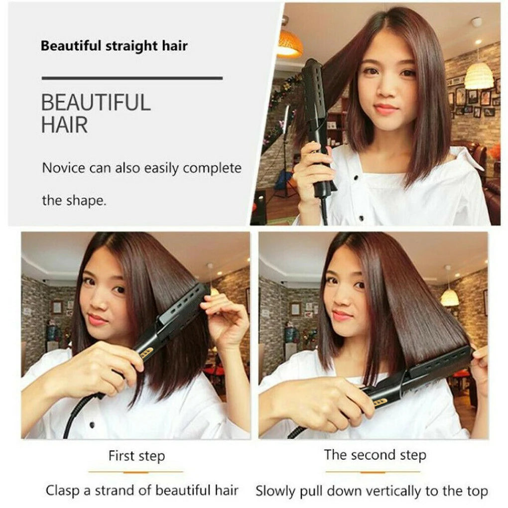 Ceramic Tourmaline Ionic Hair Straightener for Women