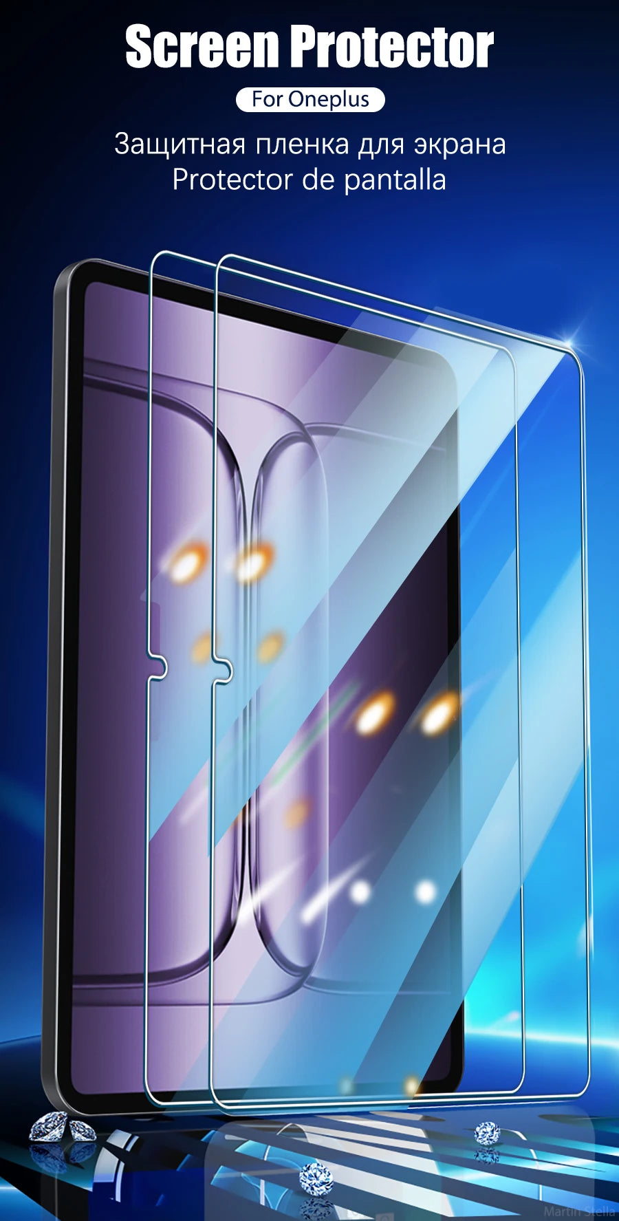 Tempered Glass Screen Protector for OnePlus Pad 3