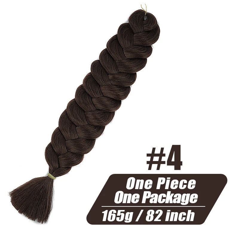 Kanekalon Jumbo Braiding Hair 82 Inch Kinky Straight