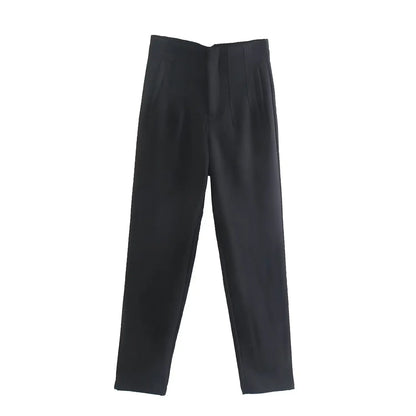 Koekop High Waist Pencil Trousers for Women
