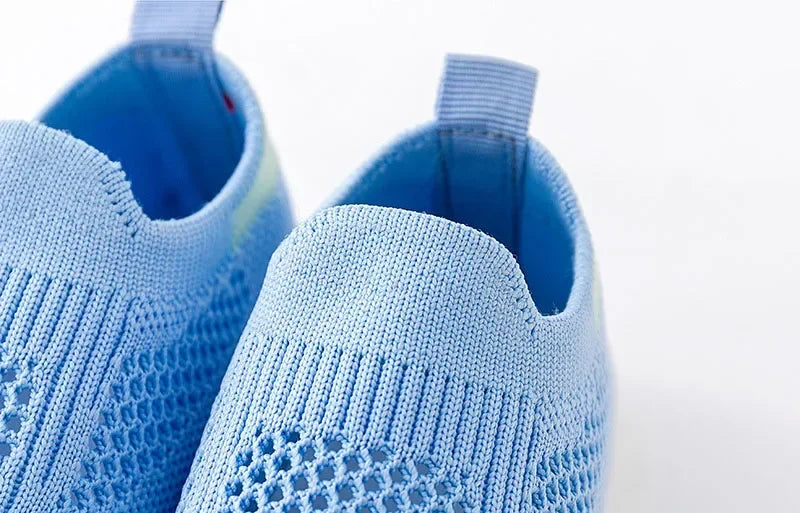 Breathable Mesh Knit Baby Sneakers for Toddlers