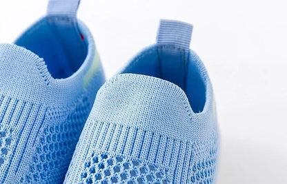 Breathable Mesh Knit Baby Sneakers for Toddlers