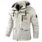 Men's Windbreaker Jacket Waterproof Hooded Soft Shell