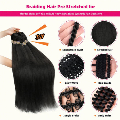 26 Inch Kanekalon Jumbo Box Crochet Hair Extensions