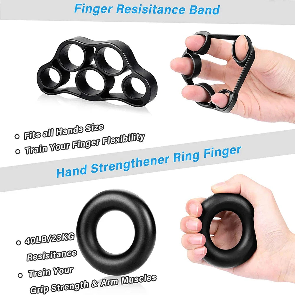 Adjustable Hand Grip Strength Trainer with Counter