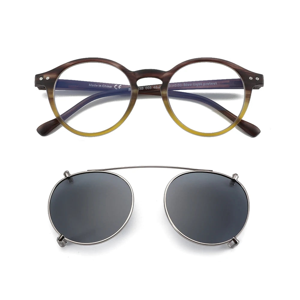 ZENOTTIC Clip-On Polarized Sunglasses for Women