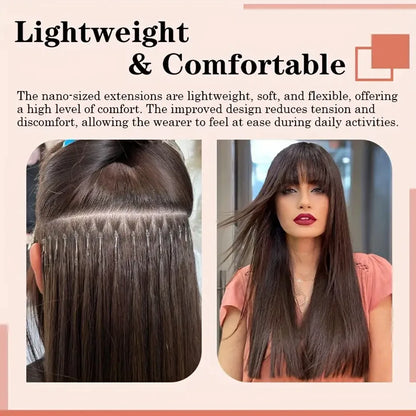 Micro Ring Ombre Human Hair Extensions 18-30 Inches