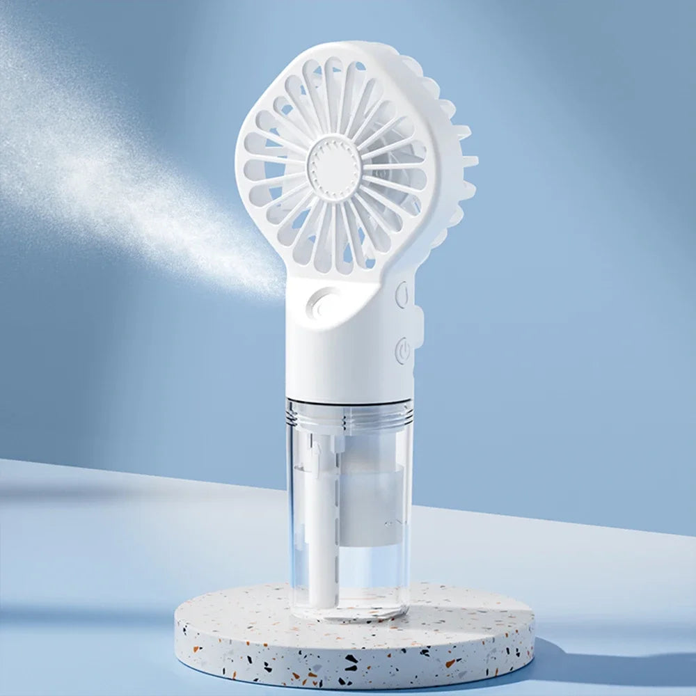Portable Mini USB Rechargeable Humidifier Fan