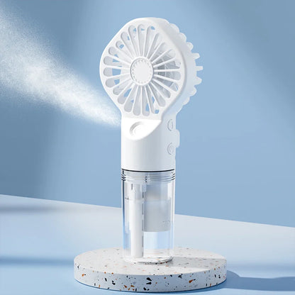 Portable Mini USB Rechargeable Humidifier Fan