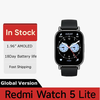 Redmi Watch 5 Lite 1.96 Inch AMOLED Display