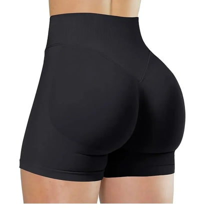 High Waist Seamless Gym Shorts for Women