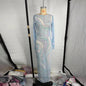 Sheer Mesh Bodycon Maxi Dress for Women