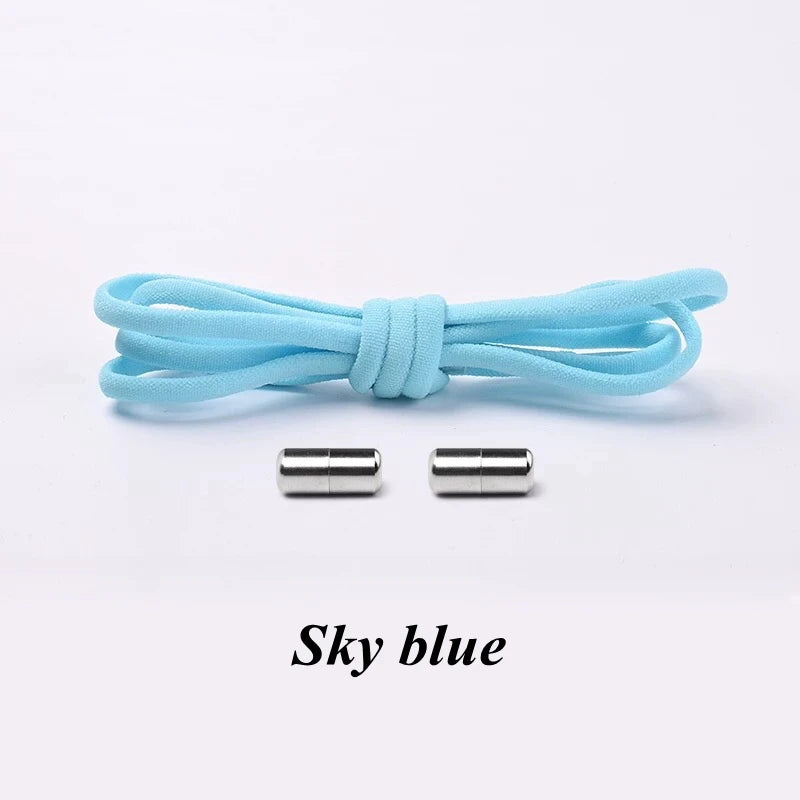 Round Elastic No Tie Shoelaces for Kids and Adults