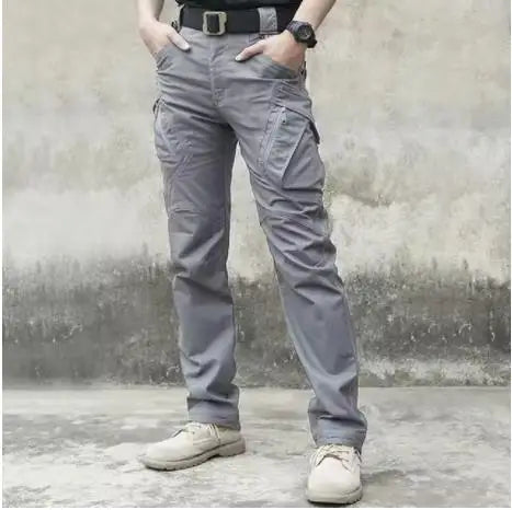 Wear Resistant Multi-pocket Cargo Pants for Men