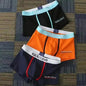 Cotton Boxer Shorts for Men 3Pcs Breathable Underwear