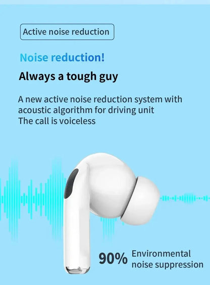 For Air Pro5 Wireless Bluetooth Earbuds with Noise Cancelling