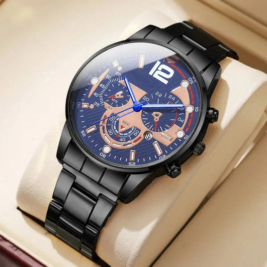 Fashion Quartz Wristwatch for Men with Calendar