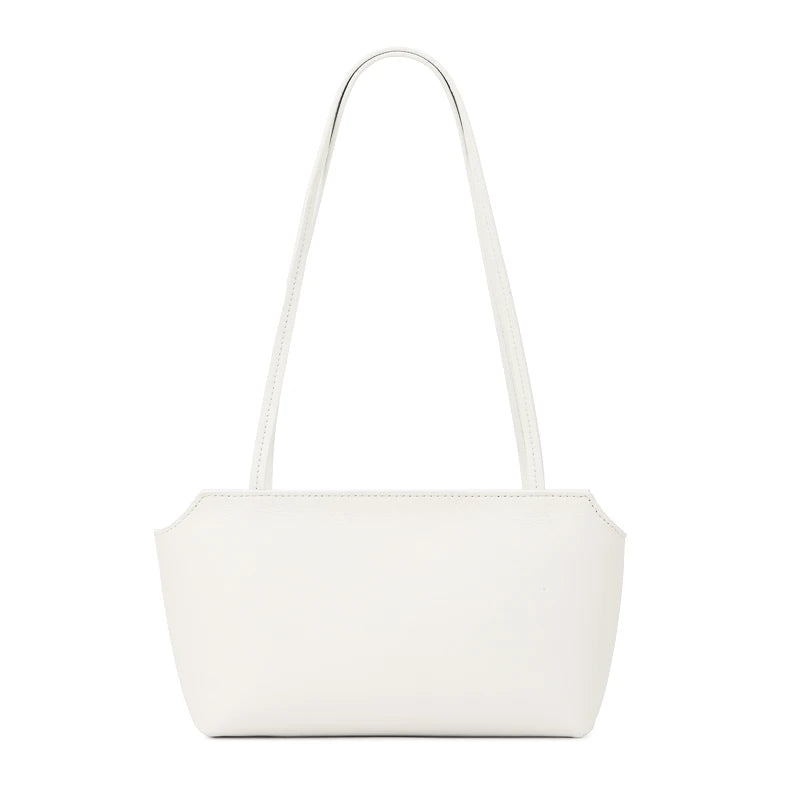 Genuine Cowhide Leather Mini Shoulder Tote Bag