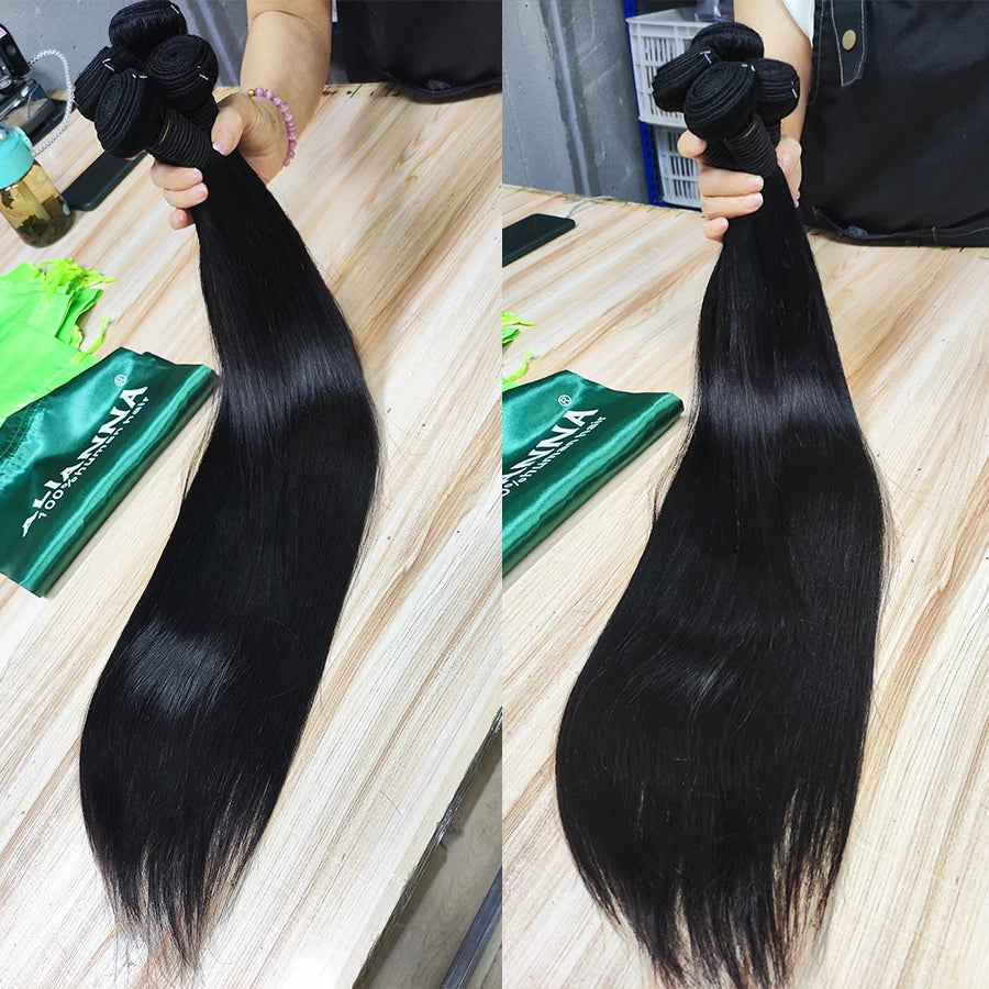 26 Inch Brazilian Raw Human Hair Weave Bundles