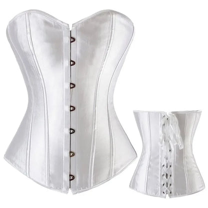 Gothic Lace Up Corset Shapewear for Women