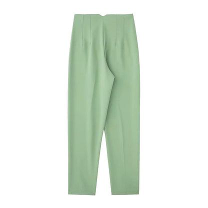 Koekop High Waist Pencil Trousers for Women