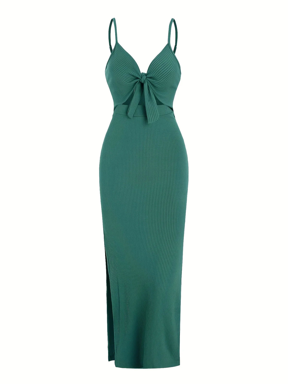 Knit Backless Sleeveless Dress for Women