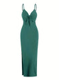 Knit Backless Sleeveless Dress for Women