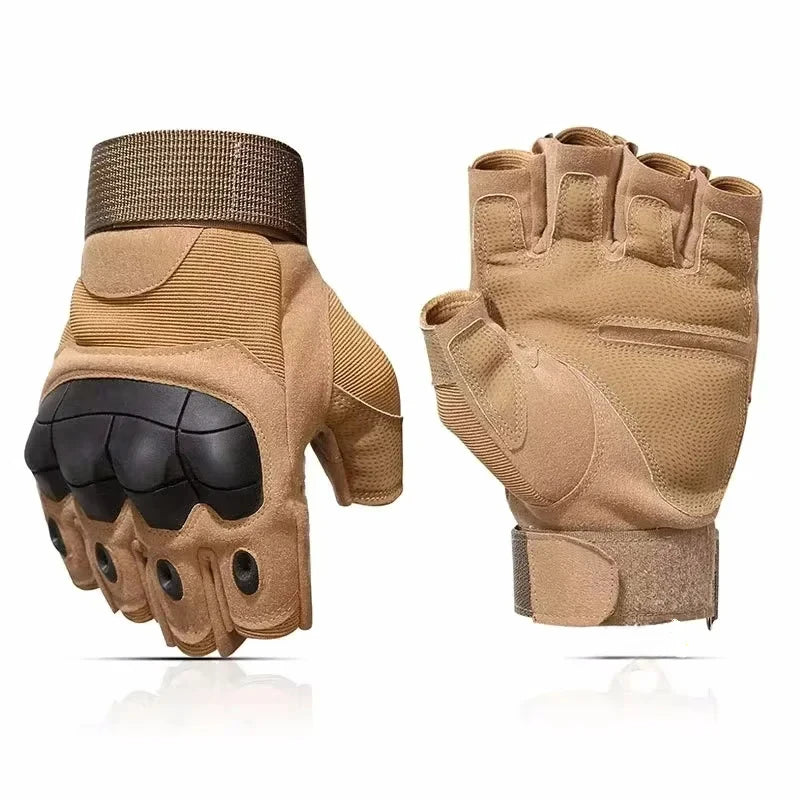 Tactical Touch Screen Motorcycle Gloves Black Green Brown