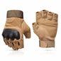 Tactical Touch Screen Motorcycle Gloves Black Green Brown